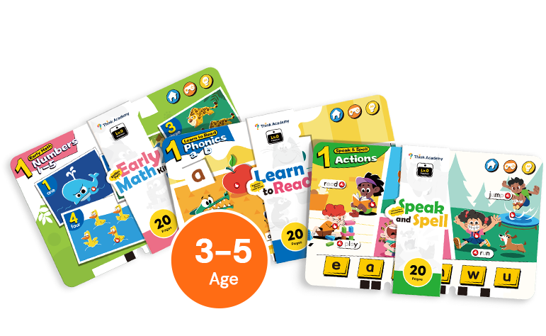 think academy learning pad_fun and exciting cards